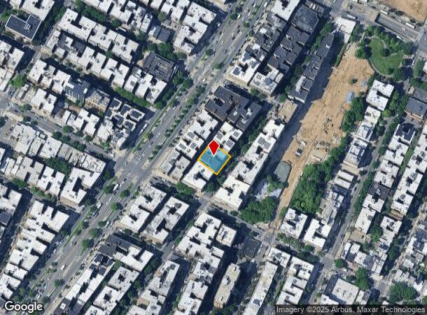  1297 Sheridan Ave, Bronx, NY Parcel Map