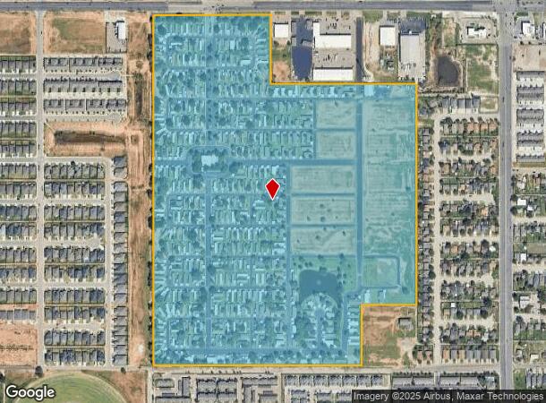6801 19Th St, Lubbock, TX Parcel Map