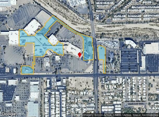  117 E Wetmore Rd, Tucson, AZ Parcel Map