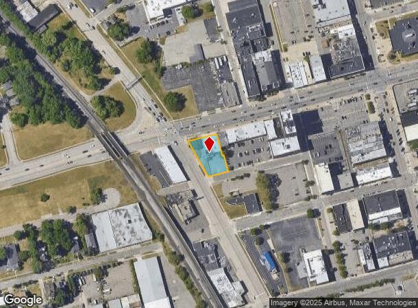 71 W Huron St, Pontiac, MI Parcel Map