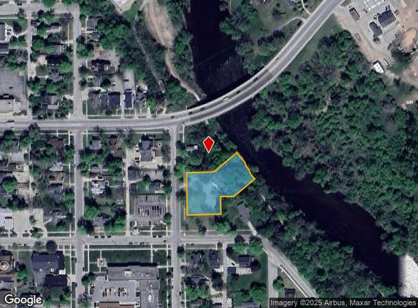 115 Ives Ave, Big Rapids, MI Parcel Map