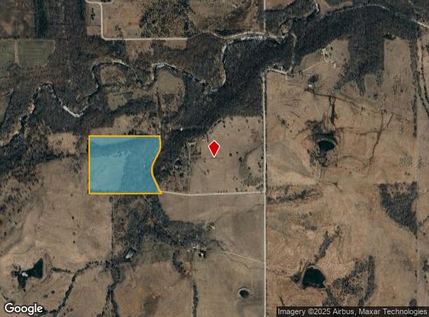  274 N 700 Rd, Overbrook, KS Parcel Map