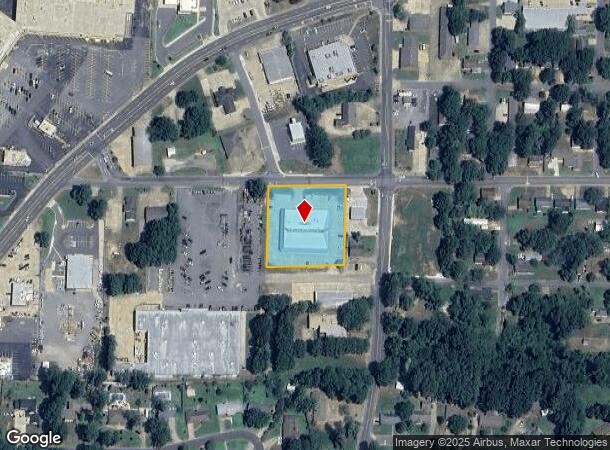  2607 Caddo St, Arkadelphia, AR Parcel Map