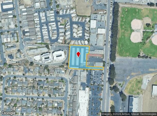  1105 N Main St, Salinas, CA Parcel Map