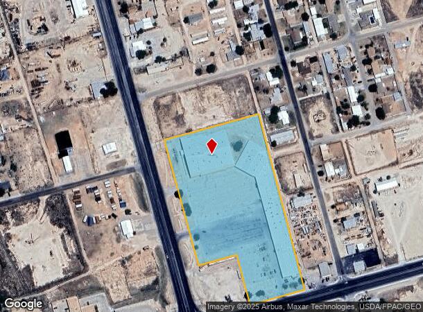 5850 W University Blvd, Odessa, TX Parcel Map