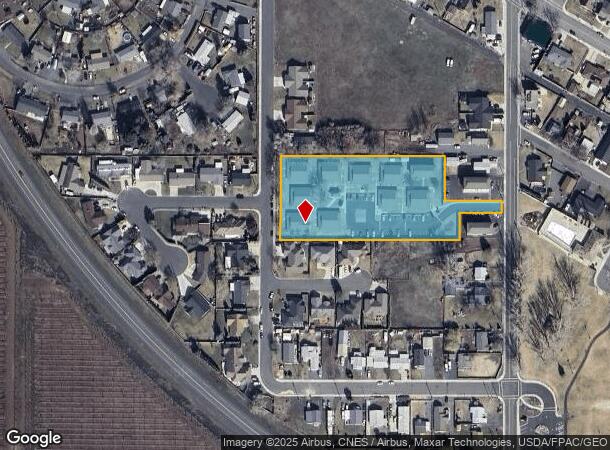 306 S Rivard Rd, Moxee, WA Parcel Map