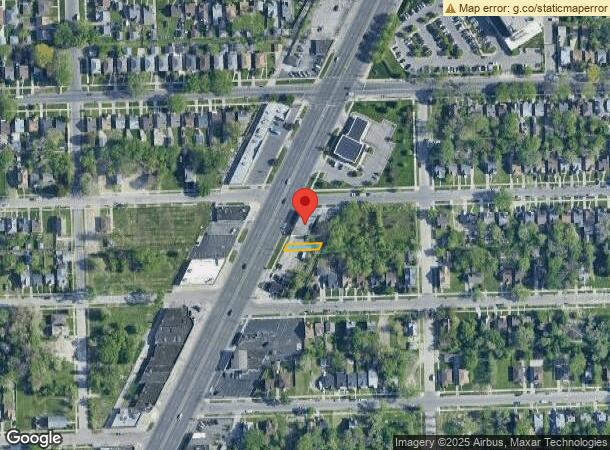  14780 Gratiot Ave, Detroit, MI Parcel Map