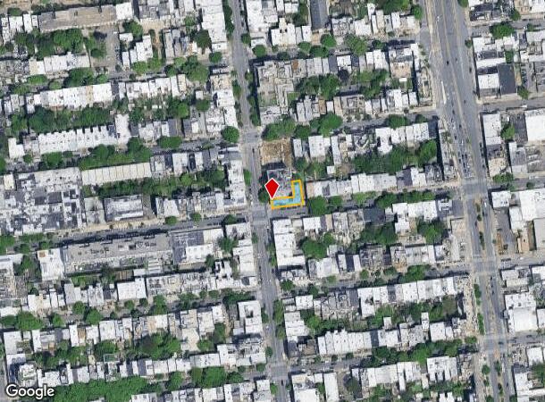 1020 Manhattan Ave, Brooklyn, NY Parcel Map