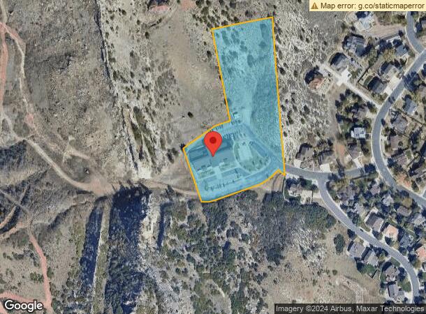  2760 Fieldstone Rd, Colorado Springs, CO Parcel Map