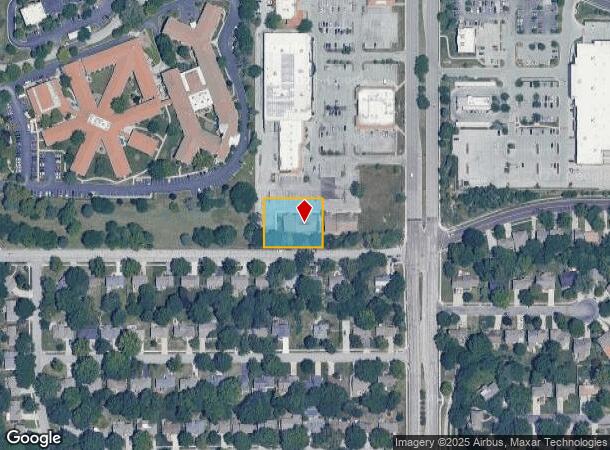  9870 Quivira Rd, Lenexa, KS Parcel Map