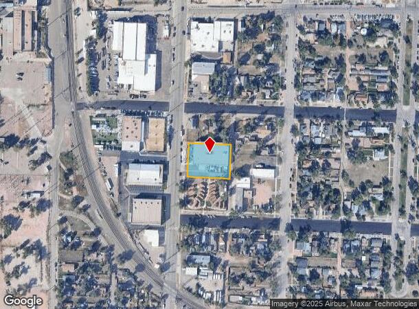  815 S Sierra Madre St, Colorado Springs, CO Parcel Map