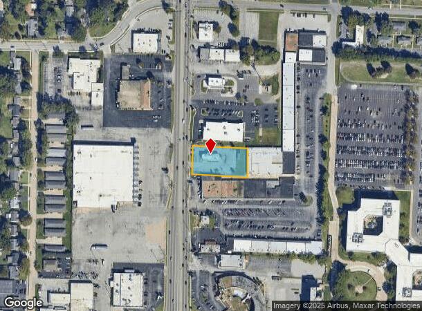  1710 S Glenstone Ave, Springfield, MO Parcel Map