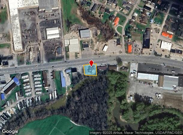 872 E Main St, Milton, WV Parcel Map