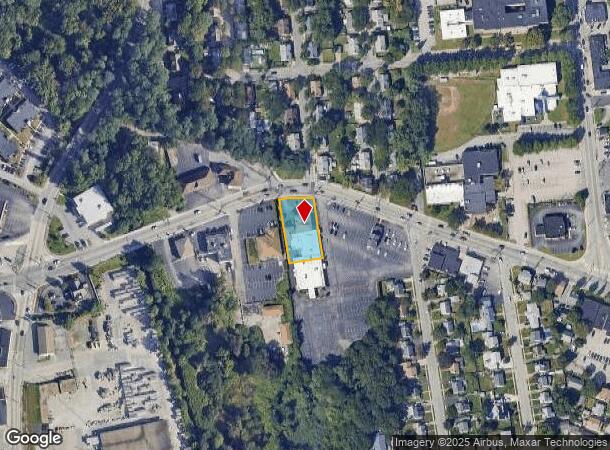  1278 Park Ave, Cranston, RI Parcel Map