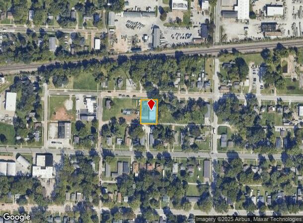1424 E Florida St, Springfield, MO Parcel Map