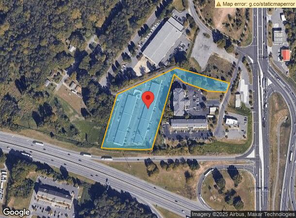  1721 Broadcast St, Gastonia, NC Parcel Map