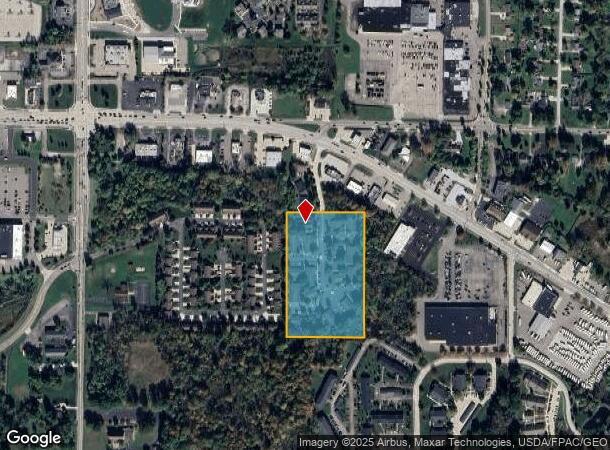 9121 Ranch Rd, Streetsboro, OH Parcel Map