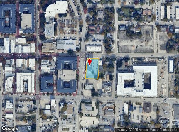  1200 E 15Th St, Plano, TX Parcel Map