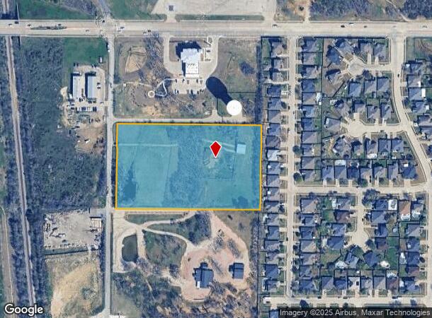961 S Dobson St, Burleson, TX Parcel Map