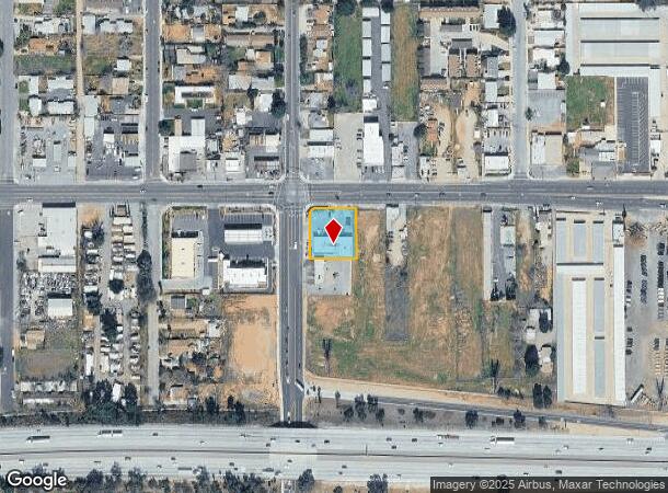 1201 E Sixth St, Beaumont, CA Parcel Map