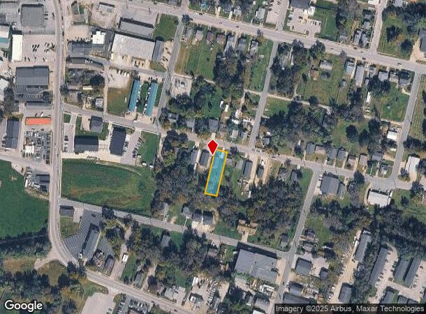  1016 Race St, Richmond, KY Parcel Map