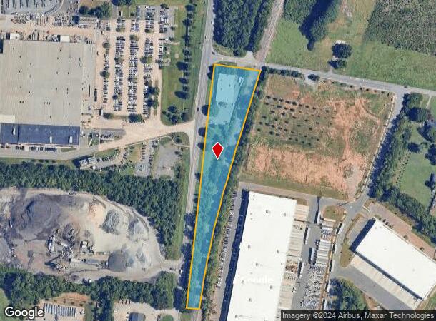  9616 Old Statesville Rd, Charlotte, NC Parcel Map