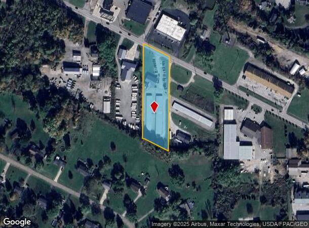  9835 Washington St, Chagrin Falls, OH Parcel Map