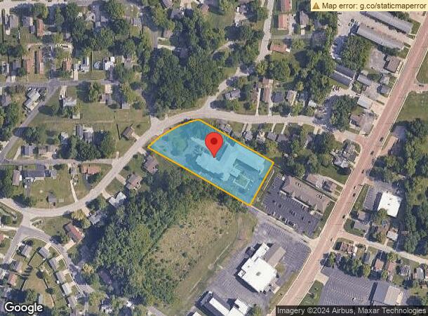  1207 Vandalia St, Collinsville, IL Parcel Map