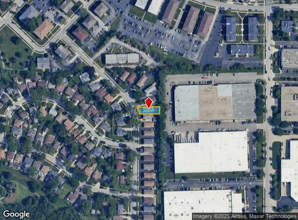 235 S Hale St, Addison, IL Parcel Map