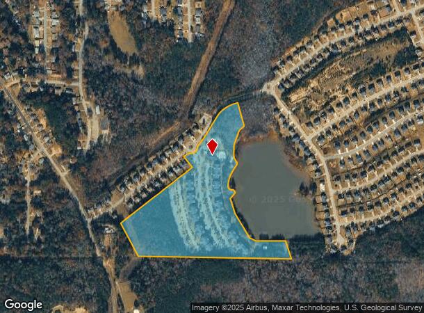  1534 Antietam Dr, Columbus, GA Parcel Map