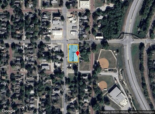 603 S National Ave, Fort Scott, KS Parcel Map