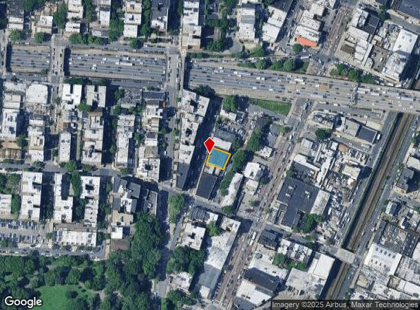  1686 Anthony Ave, Bronx, NY Parcel Map