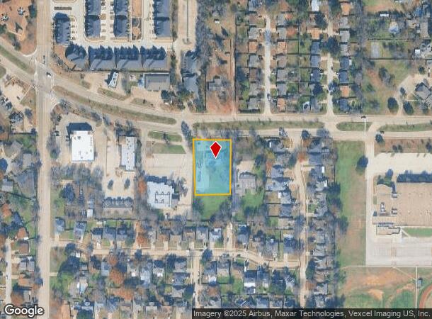  4100 Sw Green Oaks Blvd, Arlington, TX Parcel Map