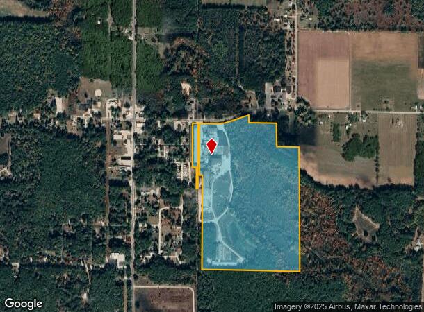 2625 W Winston Rd, Rothbury, MI Parcel Map
