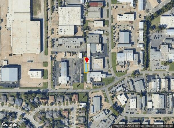 4466 S 74Th Ave E, Tulsa, OK Parcel Map