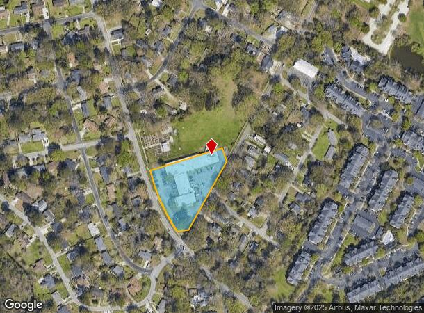 720 Magnolia Rd, Charleston, SC Parcel Map