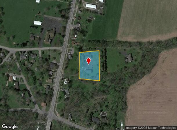  7929 Alleghany Rd, Corfu, NY Parcel Map