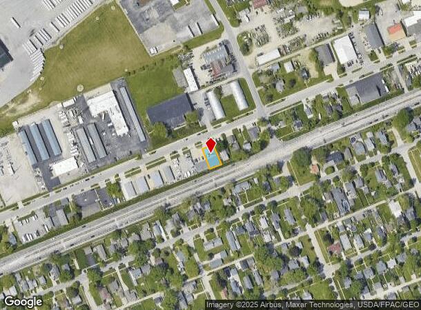  416 W Sophia St, Maumee, OH Parcel Map