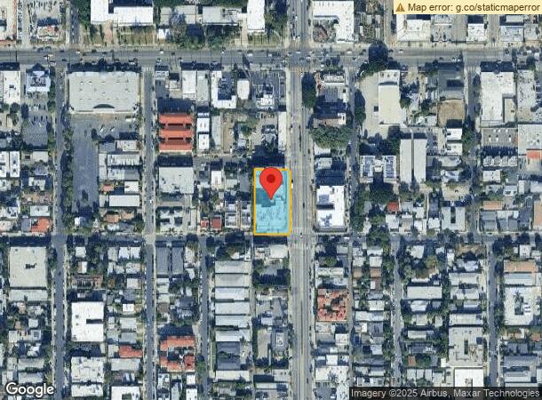  1411 N Highland Ave, Los Angeles, CA Parcel Map