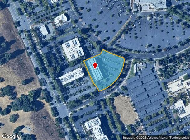  5700 Stoneridge Mall Rd, Pleasanton, CA Parcel Map