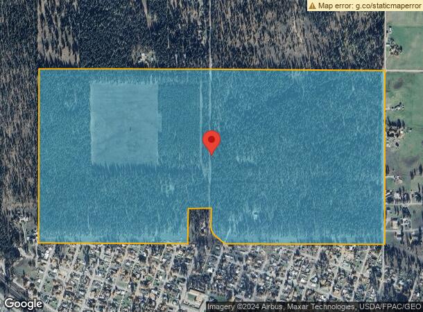  518 N Columbia St, Thompson Falls, MT Parcel Map