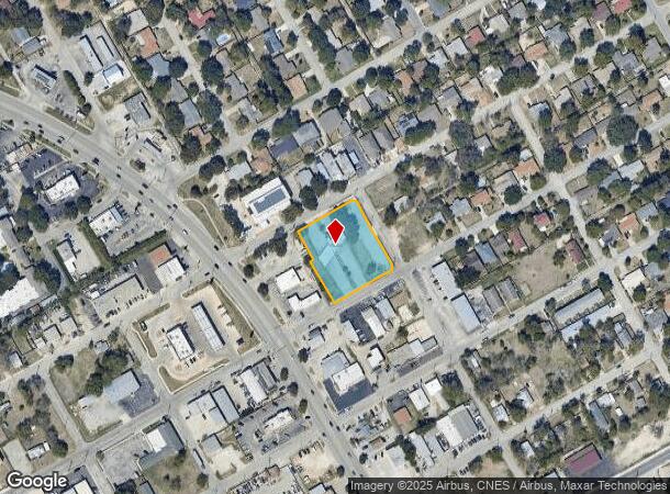  118 E Langley Blvd, Universal City, TX Parcel Map