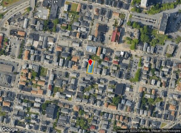  302 Hope St, Fall River, MA Parcel Map