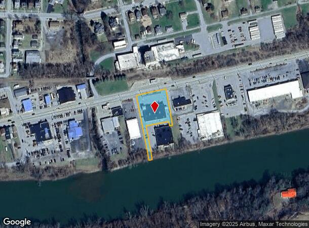 610 Broad St, New Bethlehem, PA Parcel Map