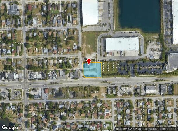 3799 W Hallandale Beach Blvd, Hollywood, FL Parcel Map