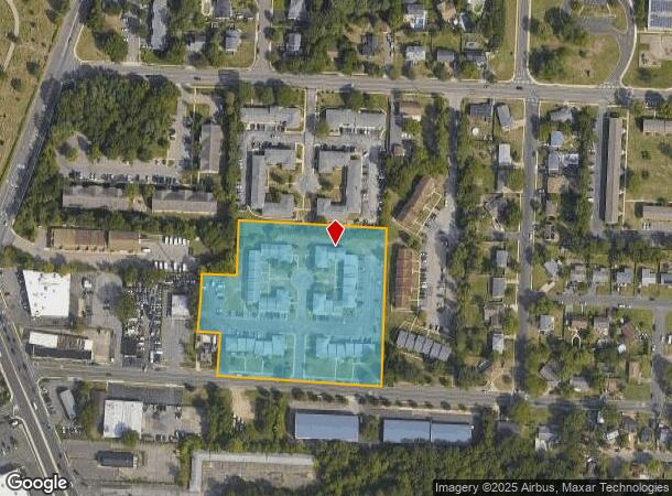 Hampton Gdns, Toms River, NJ Parcel Map