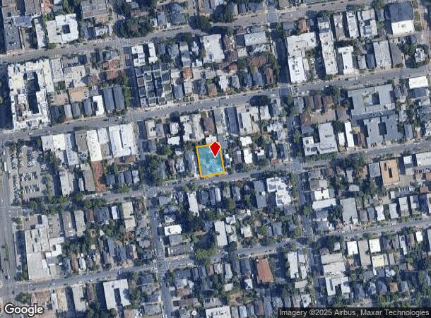  2219 Blake St, Berkeley, CA Parcel Map