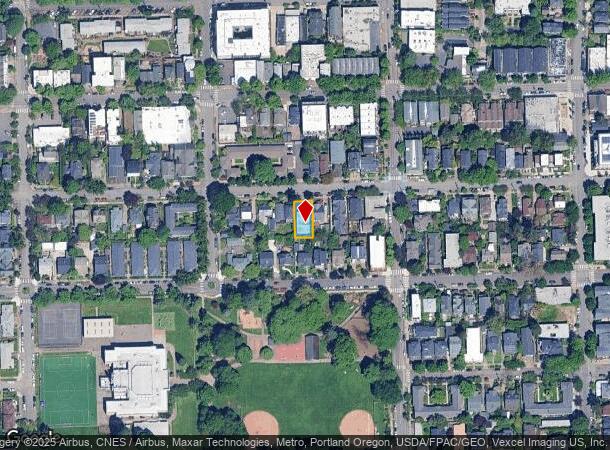  2544 Nw Savier St, Portland, OR Parcel Map