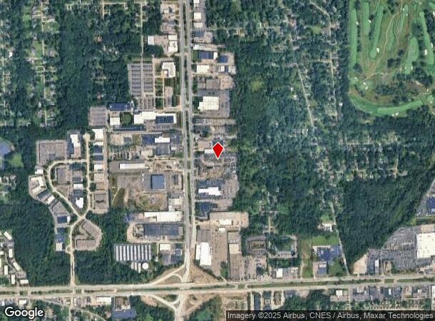  21360 Telegraph Rd, Southfield, MI Parcel Map