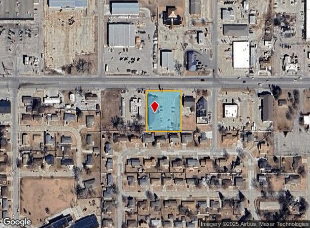  3919 23Rd St, Columbus, NE Parcel Map